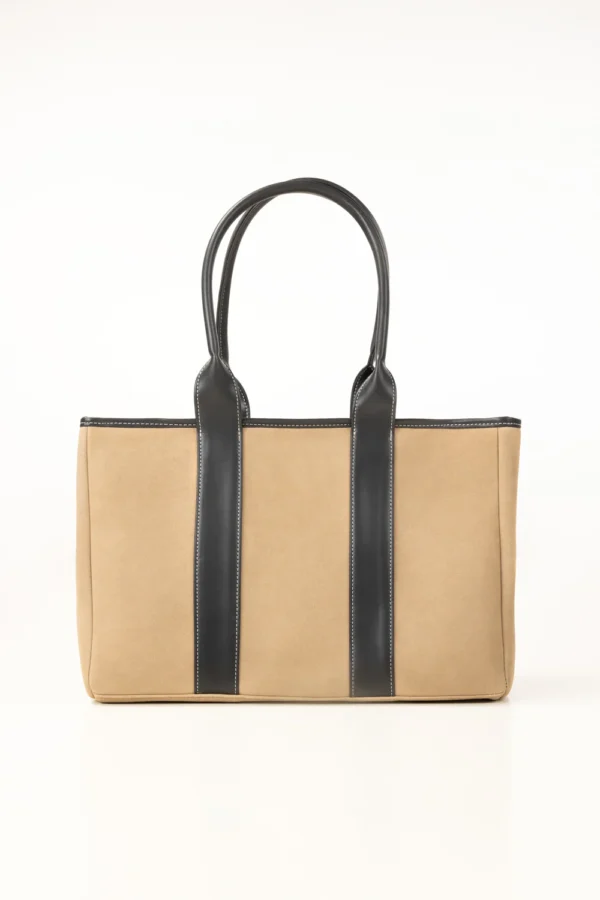 Beige Tote Bag